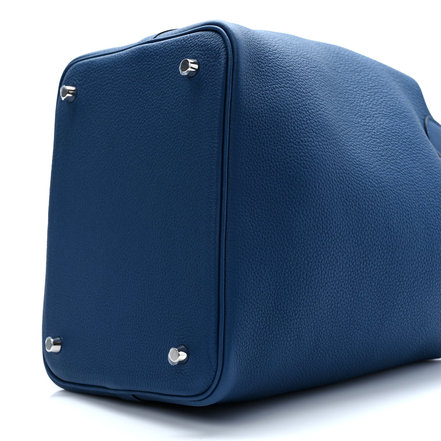 Hermes Taurillon Clemence Picotin Lock 22 MM Bleu Saphir 7 of 7