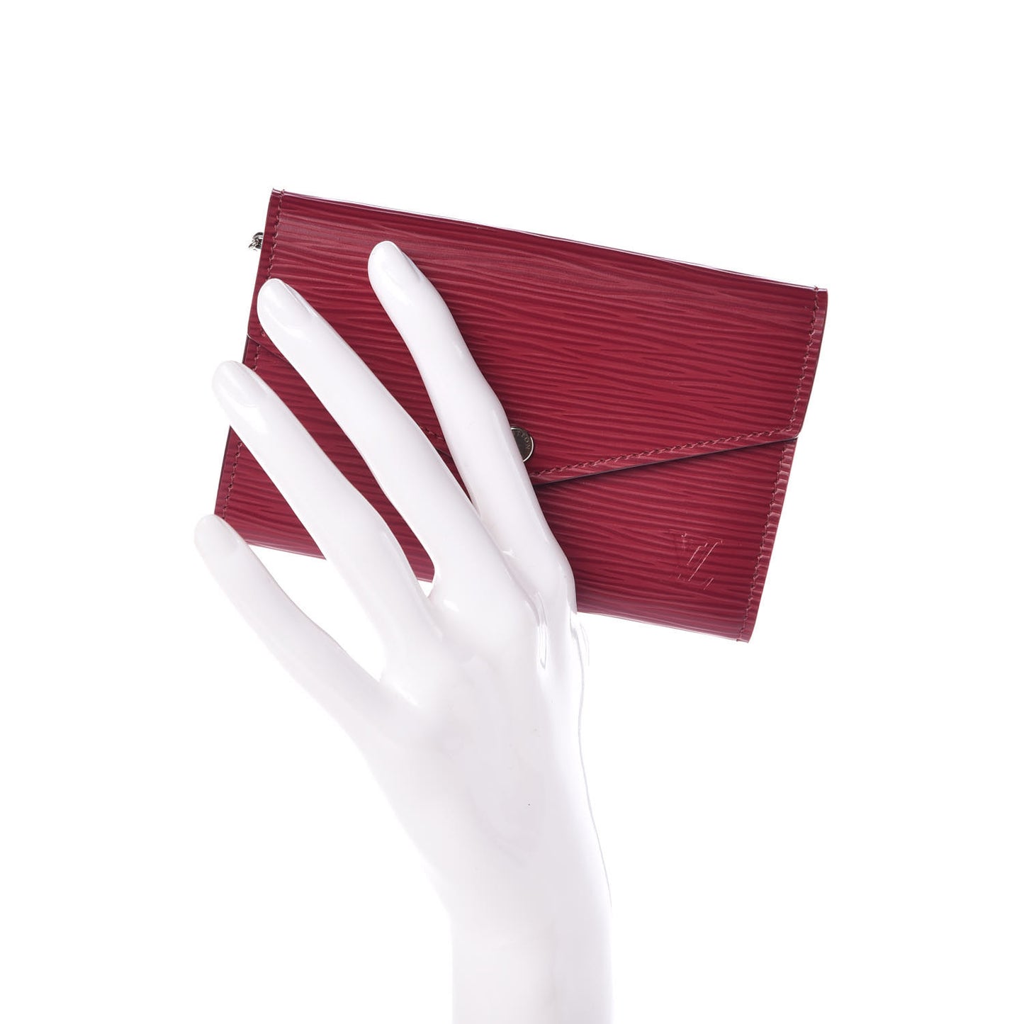 Epi Key Pouch Fuchsia