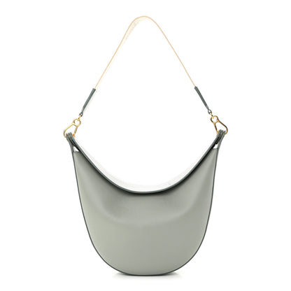 Loewe Satin Calfskin Jacquard Luna Bag Ash Grey 1 of 9