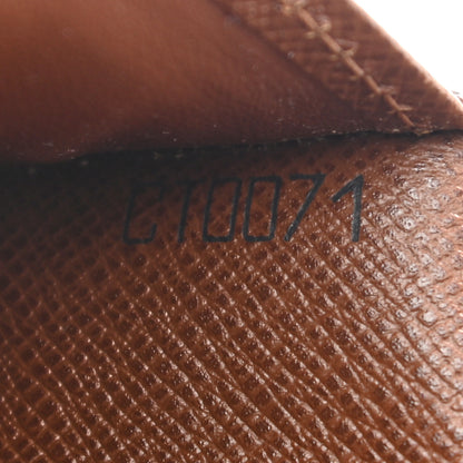 Louis Vuitton Monogram Porte Valeurs Checkbook Wallet 7 of 7