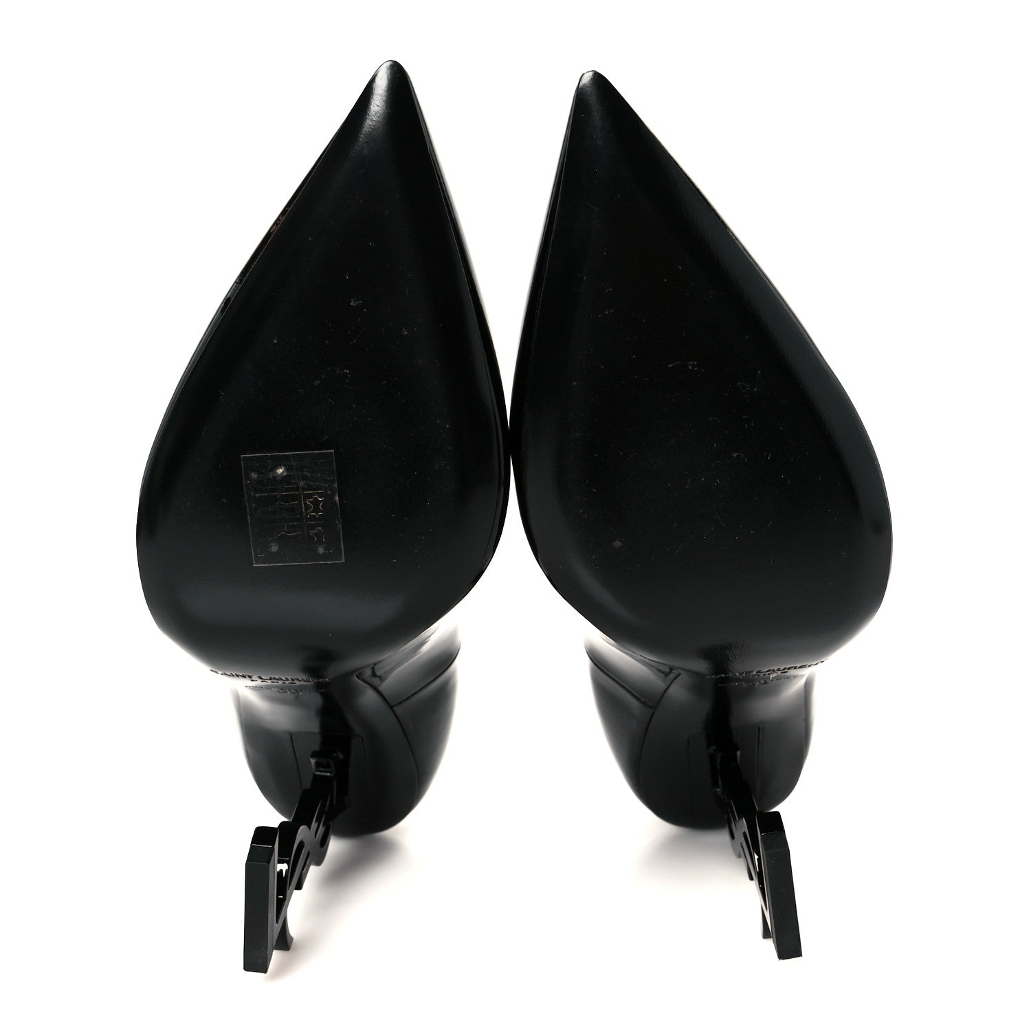 Saint Laurent Patent Opyum 110 Pumps 39 Black 6 of 10