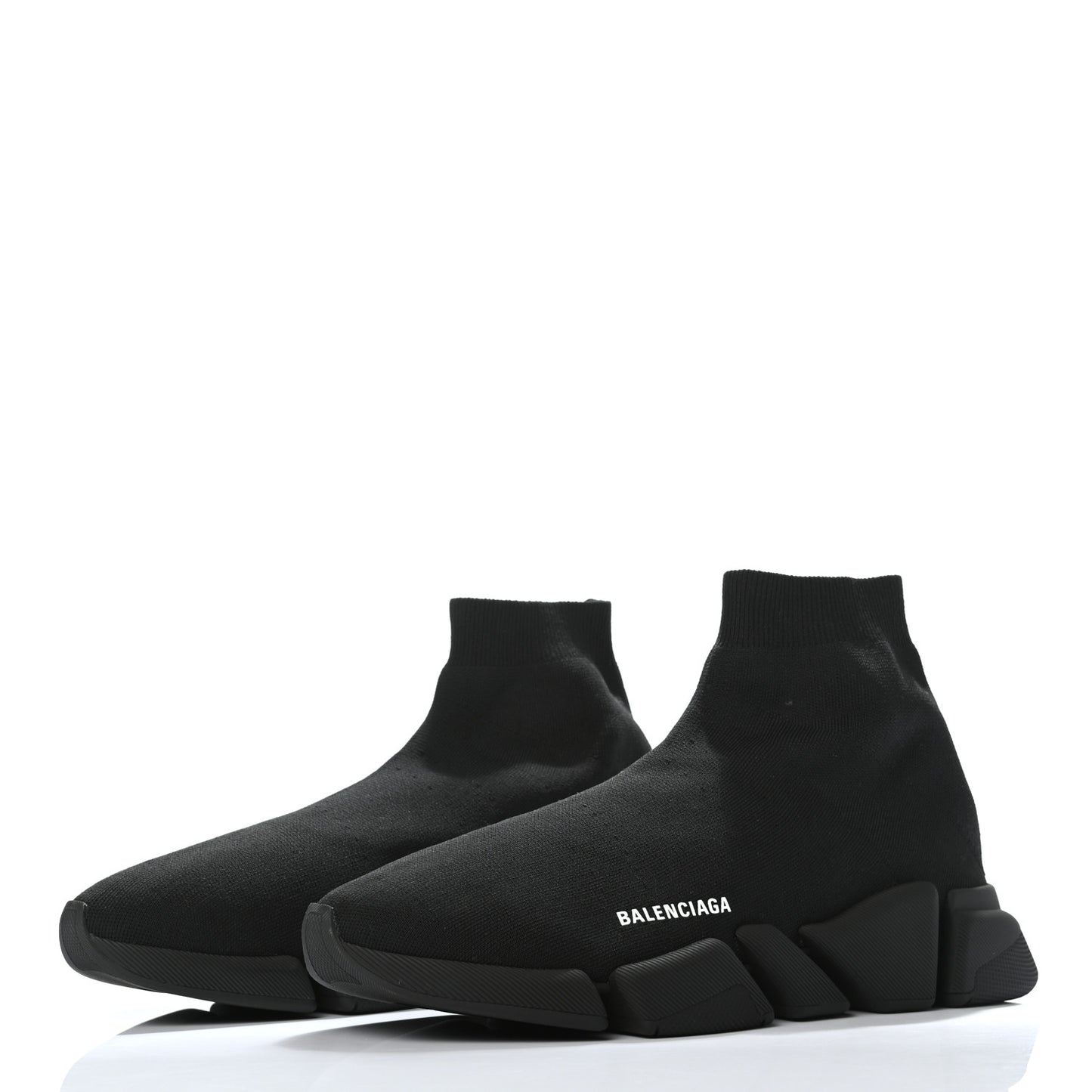 Technical 3D Recycled Knit Mens Speed 2.0 Sneakers 46 Monocolor Black