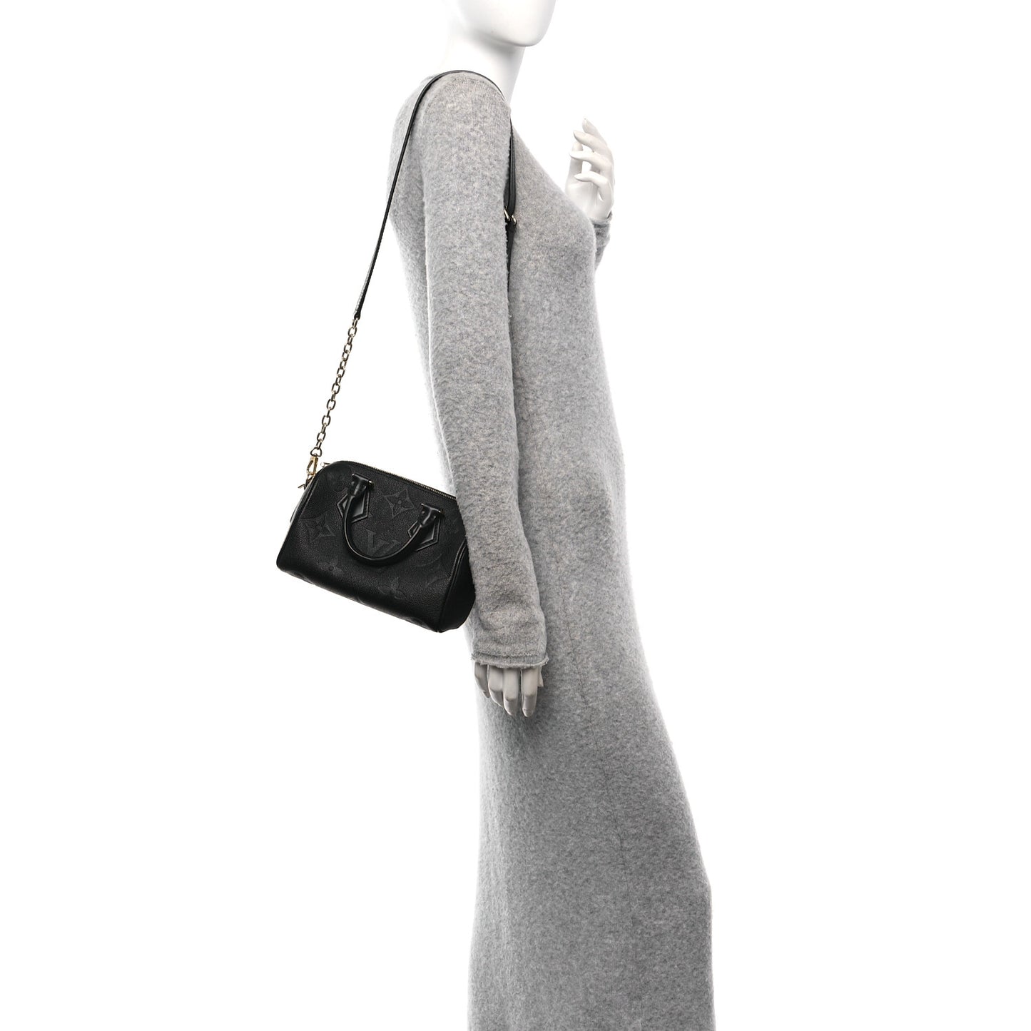 Empreinte Monogram Giant Speedy Bandouliere 20 Black