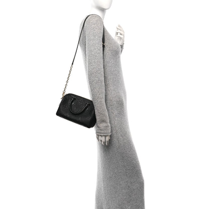 Louis Vuitton Empreinte Monogram Giant Speedy Bandouliere 20 Black 2 of 9