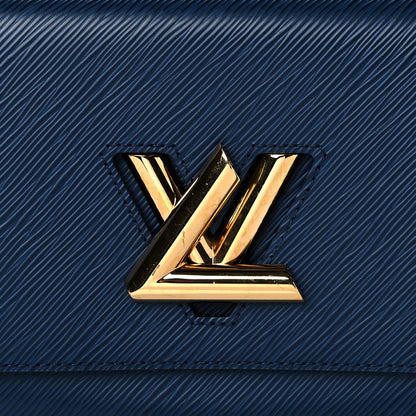 Louis Vuitton Epi Twist Shoulder Bag MM Indigo 8 of 10