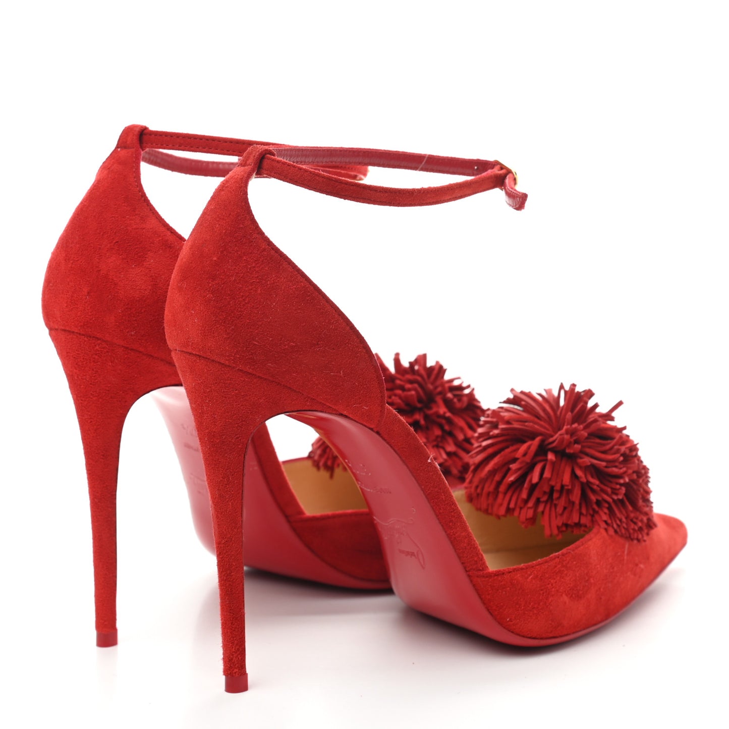 Veau Velours Tsarou 100 Pumps 37.5 Flamenco