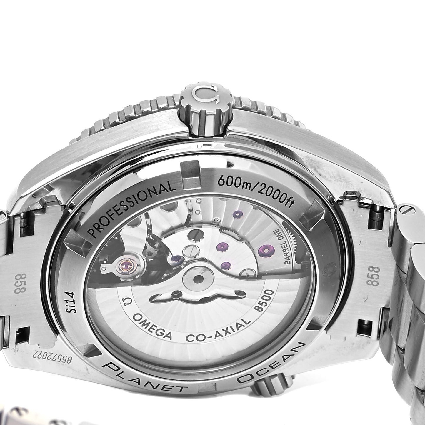 Stainless Steel 42mm Seamaster Planet Ocean Co-Axial Automatic Watch Black 232.30.42.21.01.003