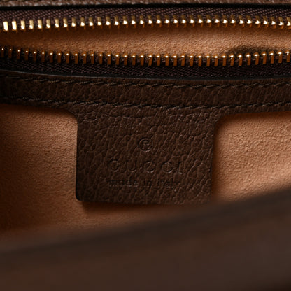 Gucci GG Supreme Monogram Web Small Ophidia Flap Messenger Bag Brown 6 of 10