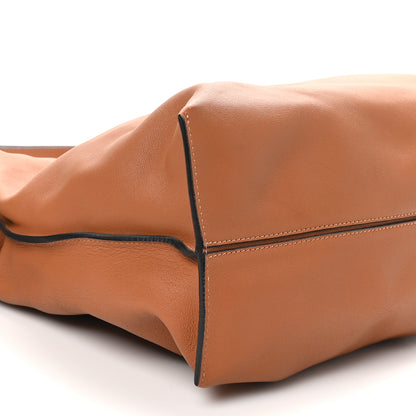Loewe Nappa Calfskin Flamenco Knot Bag Tan 8 of 9