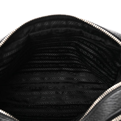 Prada Vitello Daino Soft Camera Crossbody Black 6 of 10