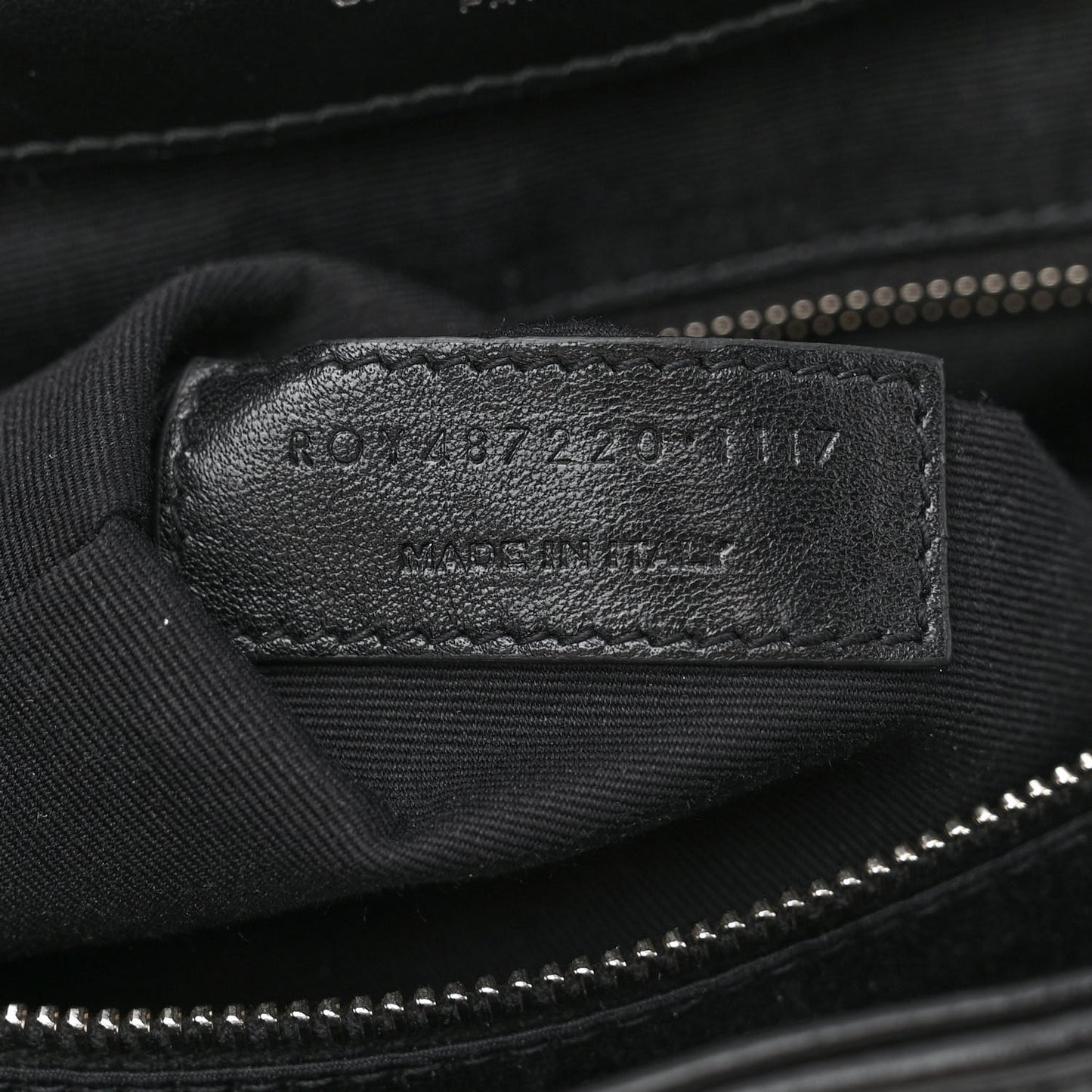 Calfskin Y Quilted Monogram Small Loulou Backpack Black