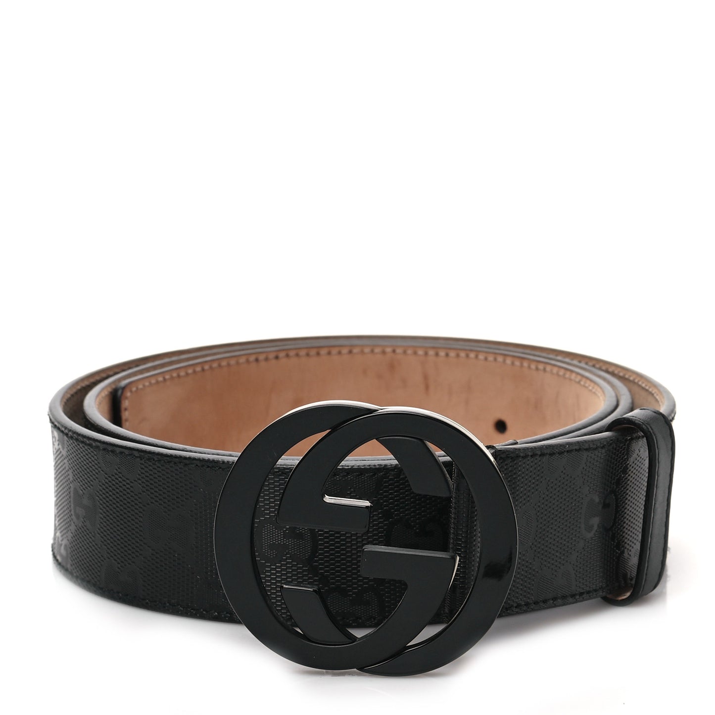 Imprime Monogram Interlocking G Belt 105 42 Black