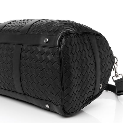 Bottega Veneta Nappa Intrecciato Duffle Bag Black 13 of 13