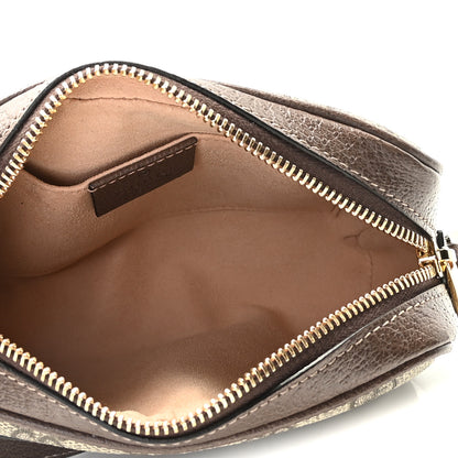 Gucci GG Supreme Monogram Web Mini Ophidia Shoulder Bag Brown 6 of 9