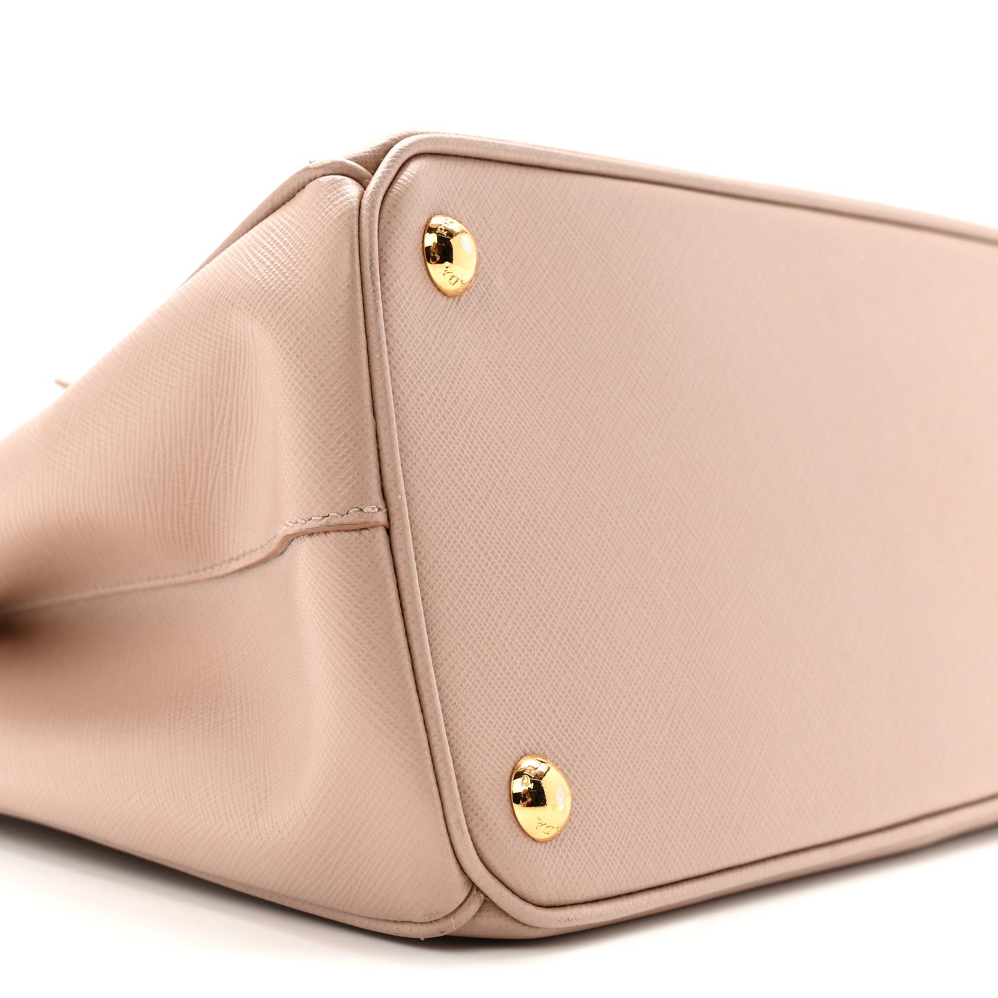 Saffiano Lux Small Galleria Double Zip Tote Cammeo