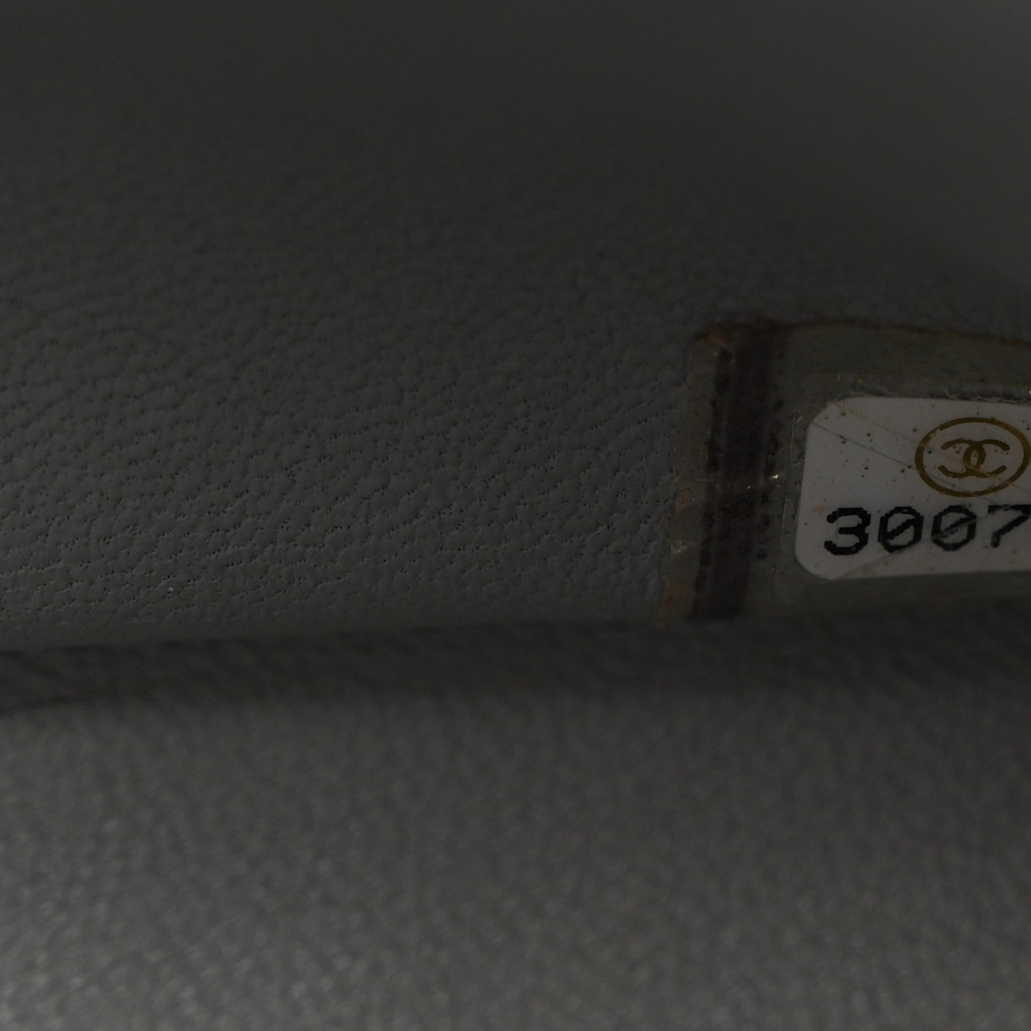 Chanel Tweed Quilted Mini Side Pearl Flap Bag Grey 7 of 10