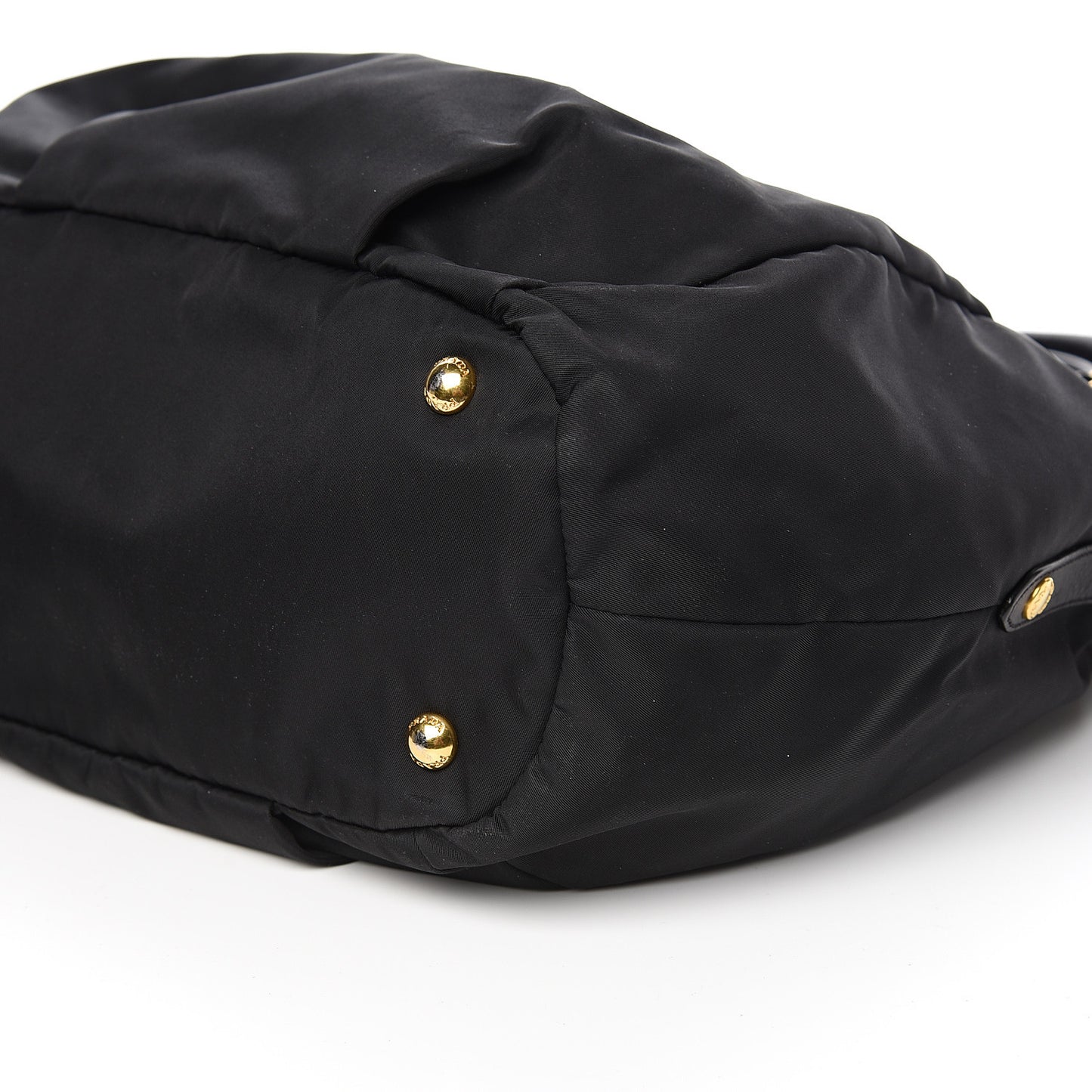 Tessuto Nylon Cervo Shoulder Bag Black