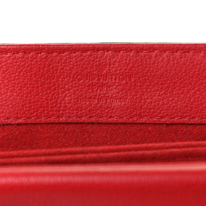 Louis Vuitton Monogram Cuir Plume Ecume Very Chain Bag Rubis Red 5 of 16