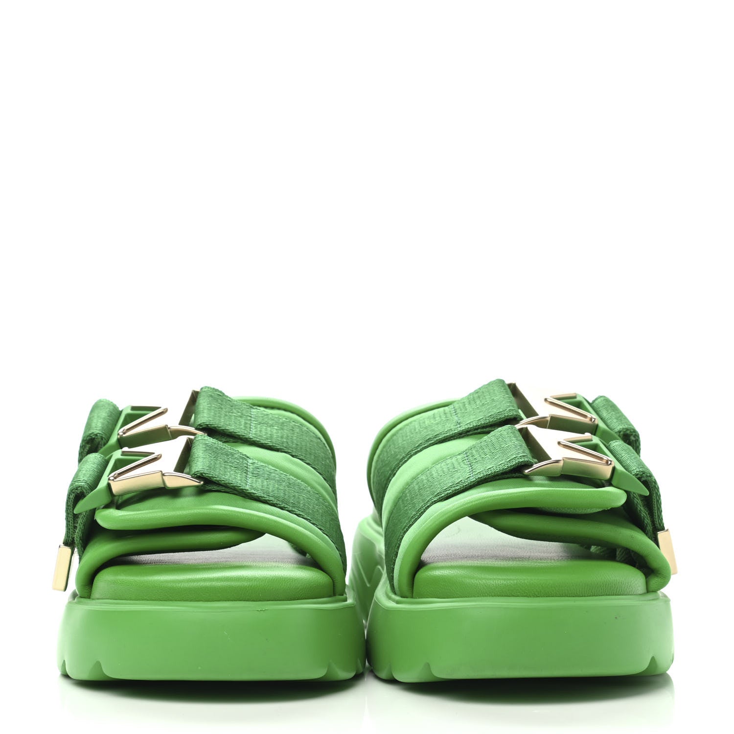 Bottega Veneta Nappa Flash 45mm Flat Sandals 36 Grass 2 of 8