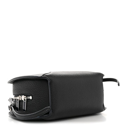 Loro Piana Grained Calfskin Sesia Crossbody Black 8 of 31