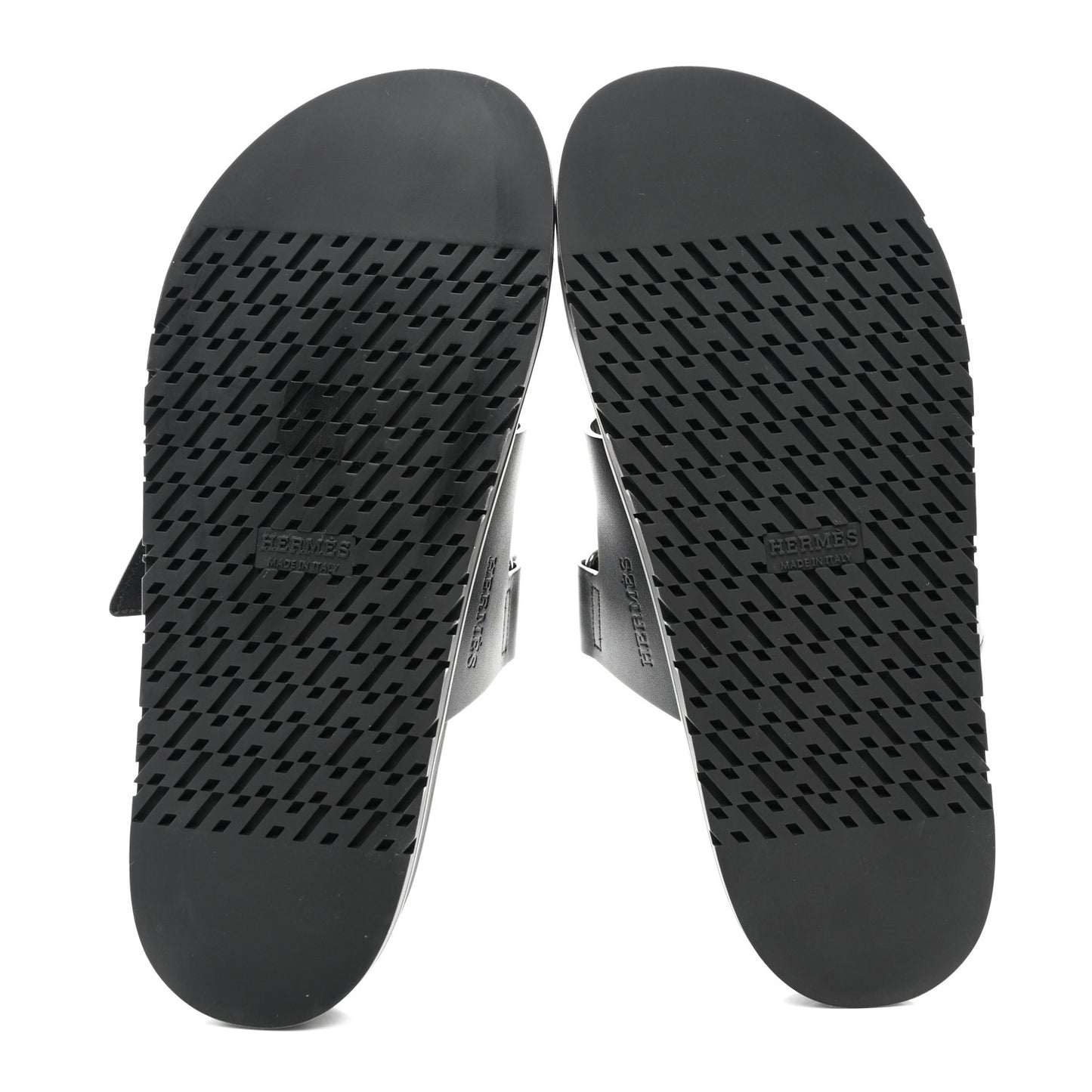 Calfskin Womens Chypre Sandals 39.5 Black