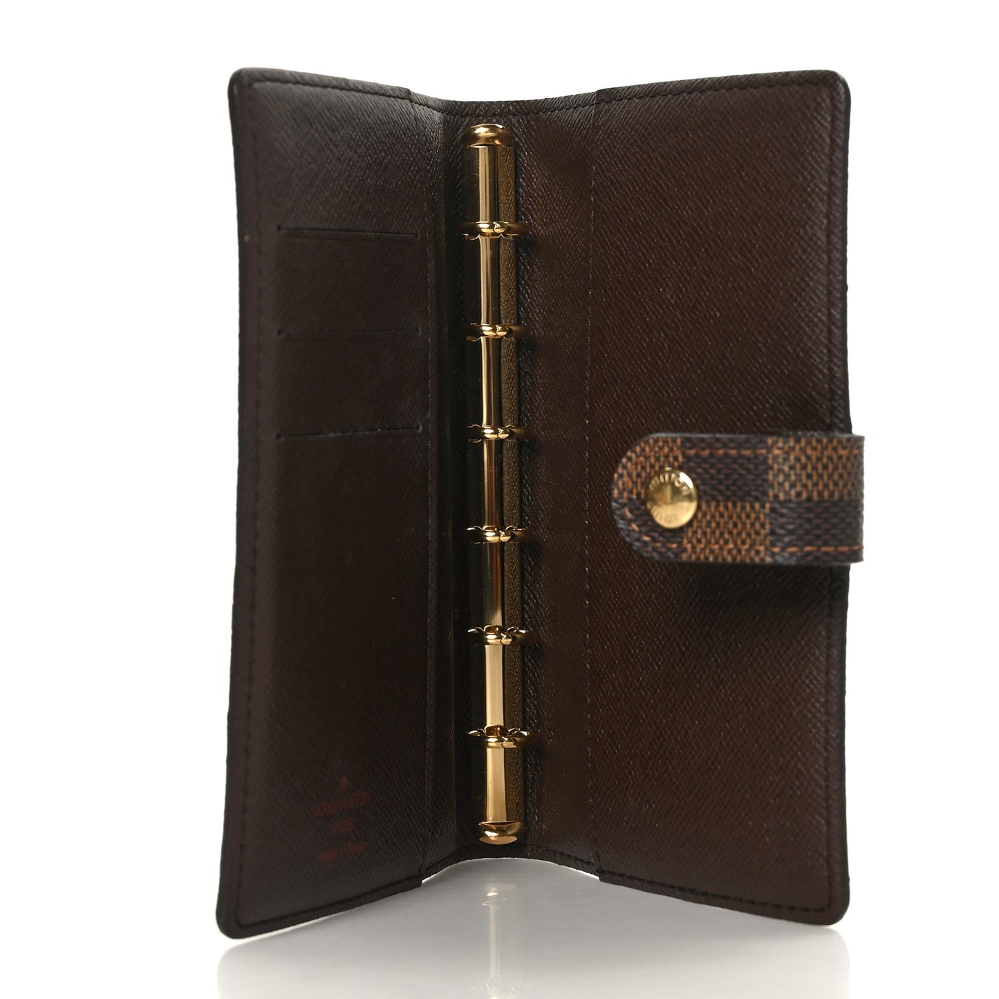 Damier Ebene Small Ring Agenda Cover