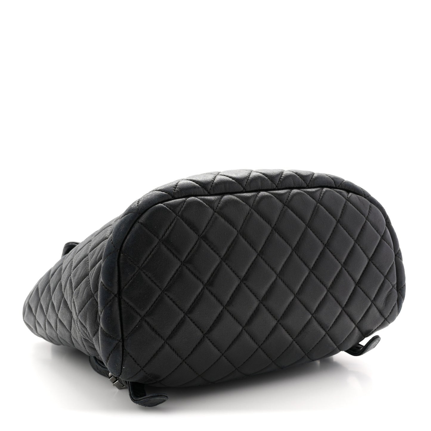 Calfskin Quilted Small Urban Spirit Backpack Black
