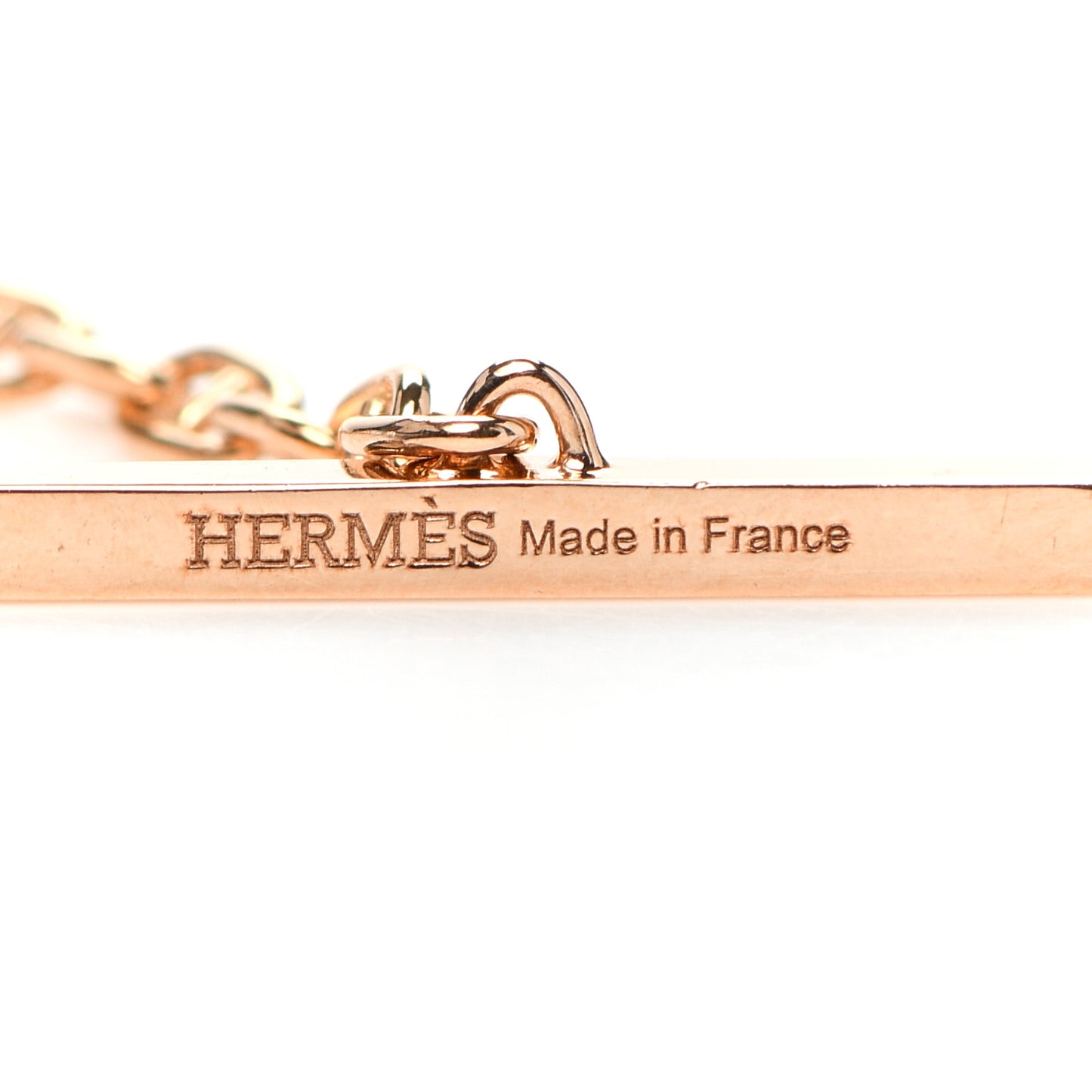 18K Rose Gold Diamond Chaine d'Ancre Verso Bracelet SH