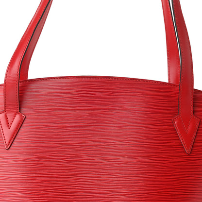 Louis Vuitton Epi Saint Jacques GM Castillan Red 8 of 10