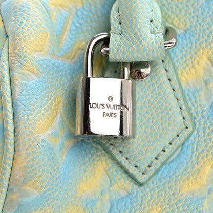 Louis Vuitton Empreinte Monogram Summer Stardust Speedy 20 Water Green 11 of 14
