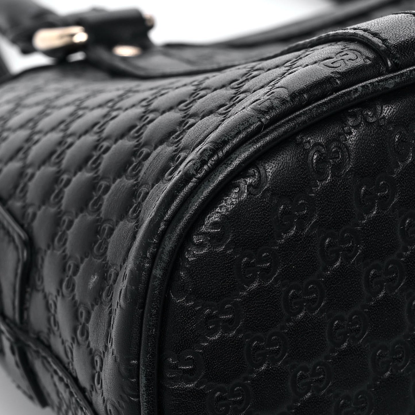 Microguccissima Mini Dome Bag Black