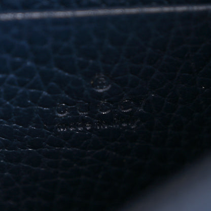 Gucci Dollar Calfskin Crystal Mini Dionysus Chain Wallet Blue Agata Black Diamond 6 of 14