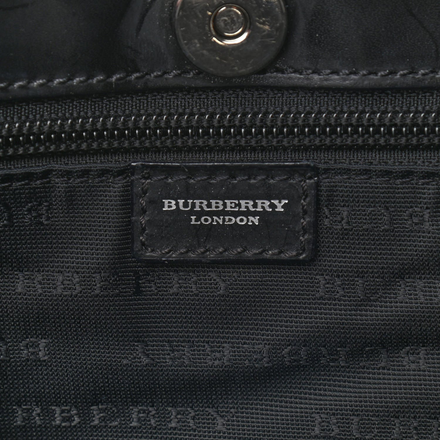 Burberry House Check Medium Tote Black 6 of 14