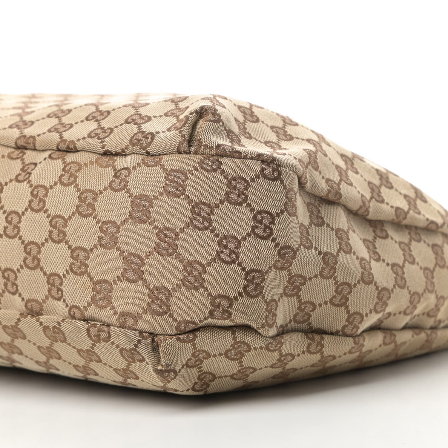 Gucci Monogram Large New Ladies Web Hobo Dark Brown 10 of 17