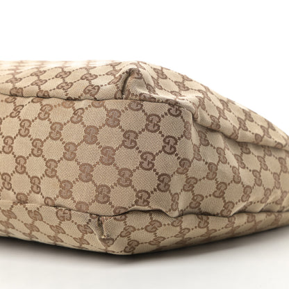 Gucci Monogram Large New Ladies Web Hobo Dark Brown 10 of 17