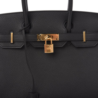 Hermes Togo Birkin 30 Black 10 of 11