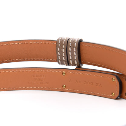 Hermes Epsom Kelly Belt Etoupe 3 of 4