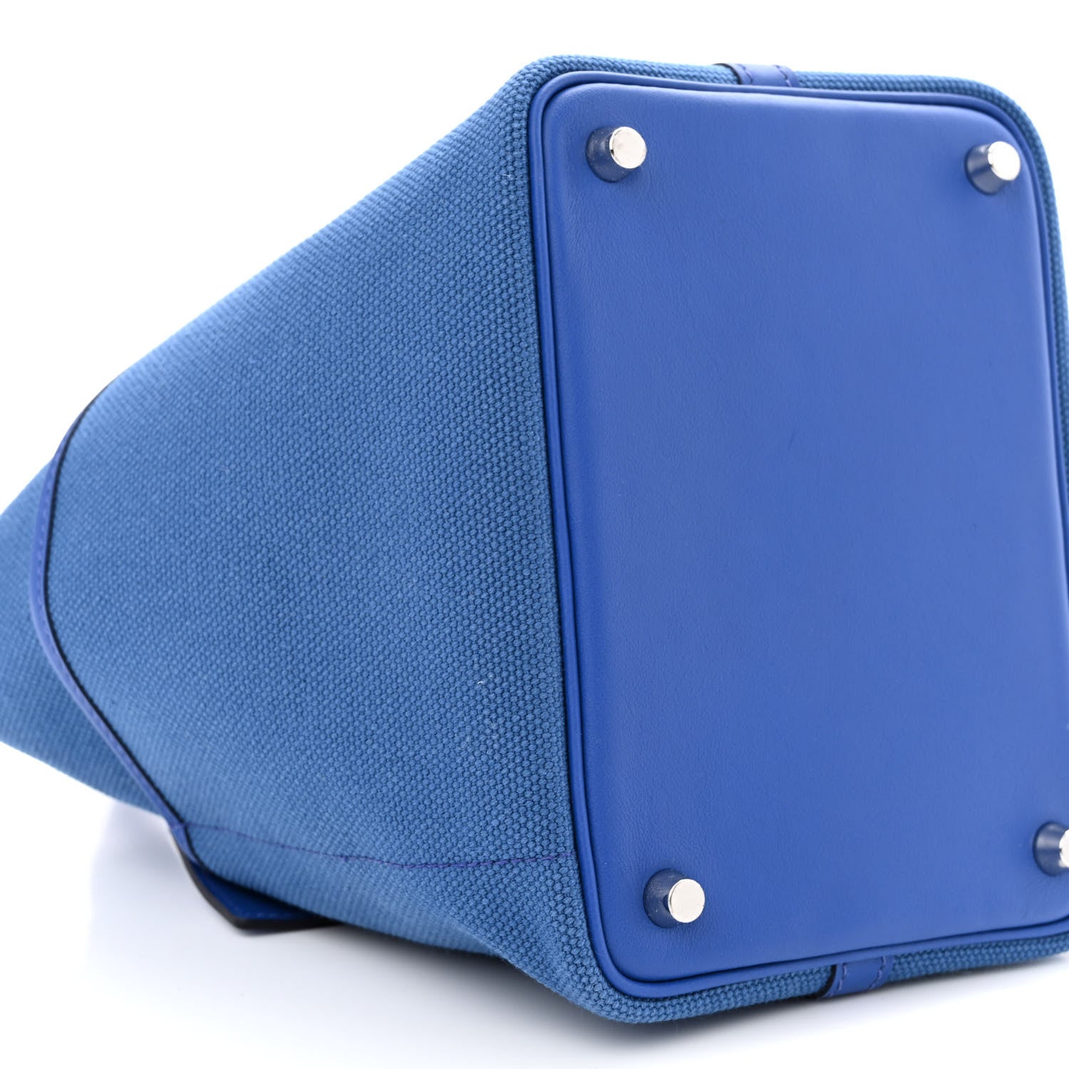Hermes Toile Goeland Swift Cargo Picotin Lock 18 Bleu France 9 of 11