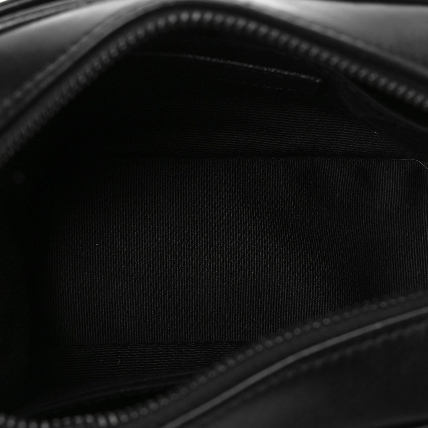 Calfskin Matelasse Monogram Lou Belt Bag Black