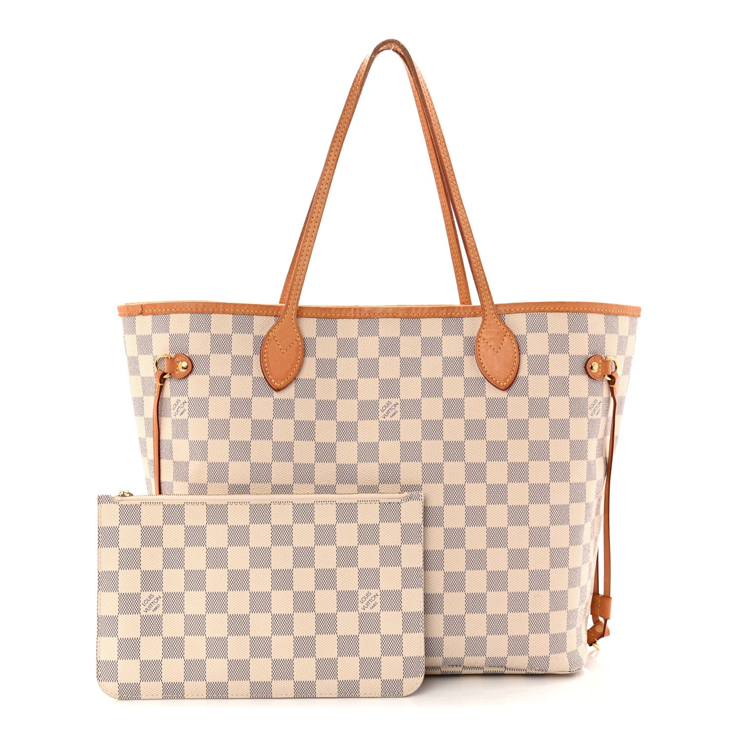 Louis Vuitton Damier Azur Neo Neverfull MM 3 of 12