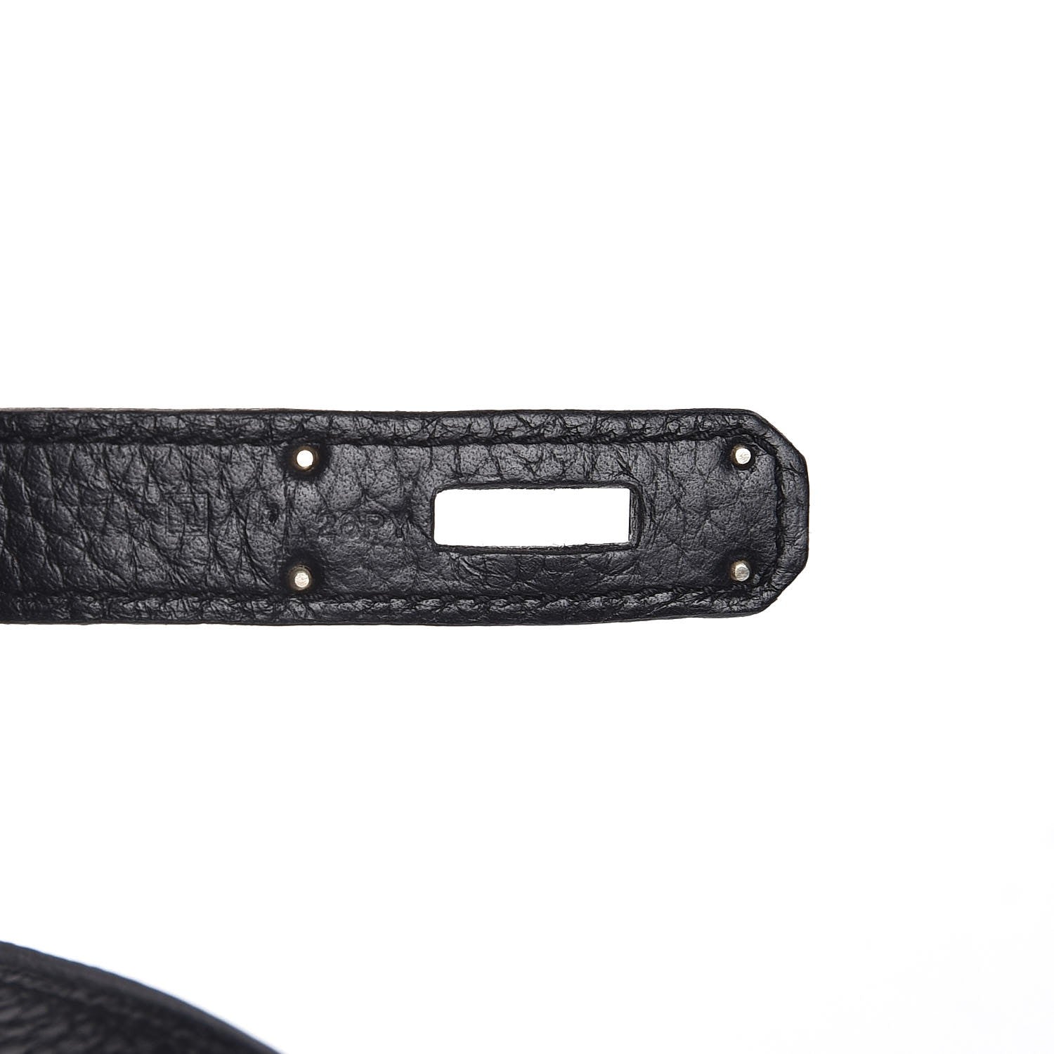 Hermes Taurillon Clemence Jypsiere 28 Black 6 of 7