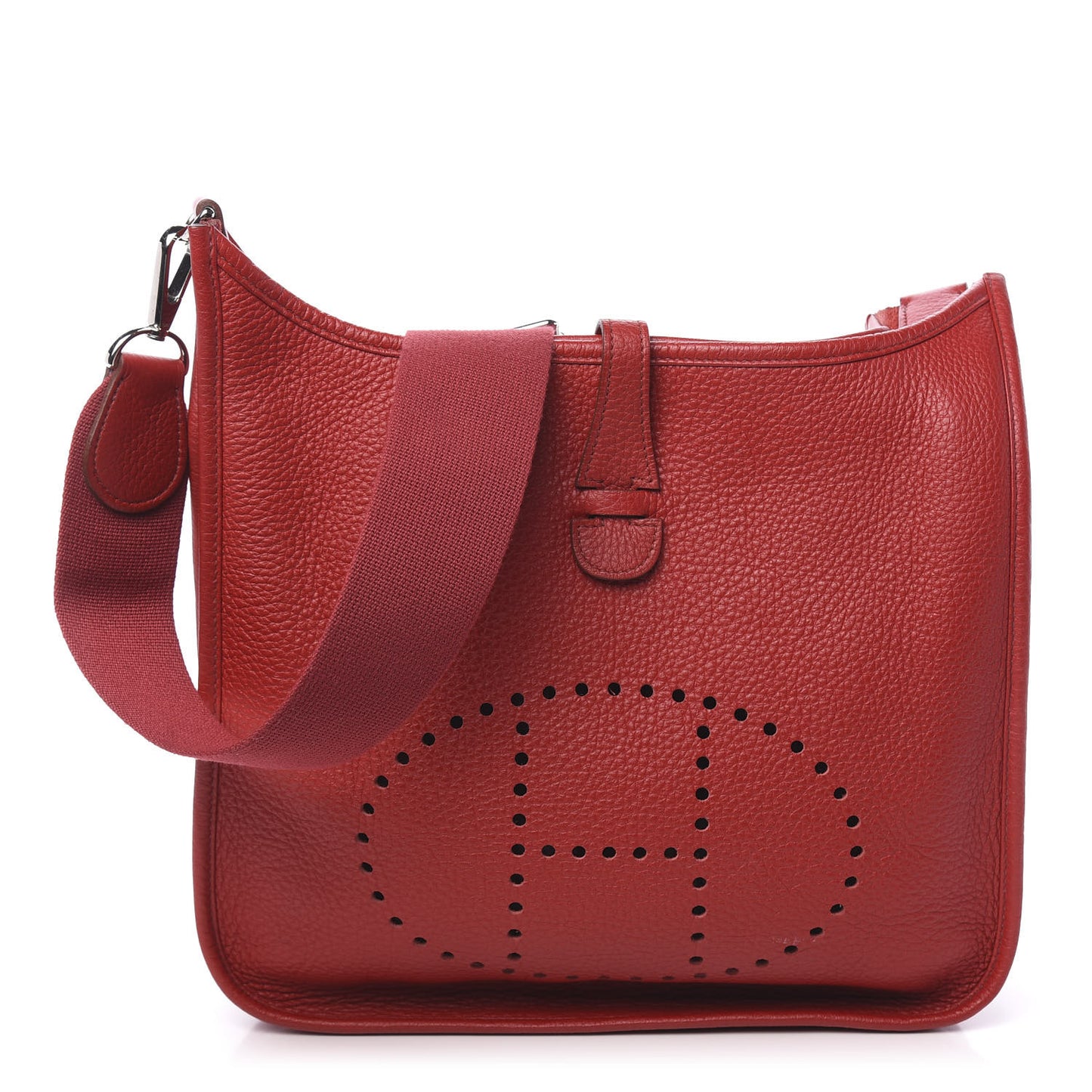 Taurillon Clemence Evelyne III PM Rouge Garance