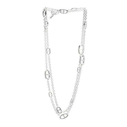 Hermes Sterling Silver Farandole Necklace 120 3 of 5