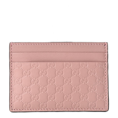 Gucci Microguccissima Card Holder Soft Pink 1 of 7