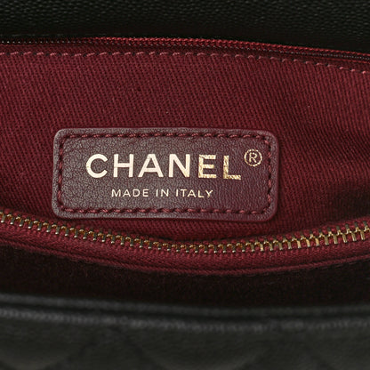 Chanel Caviar Quilted Small Coco Handle Flap Black 7 of 9