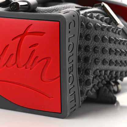 Christian Louboutin Calfskin Spiked Small Explorafunk Backpack Charbon 7 of 7