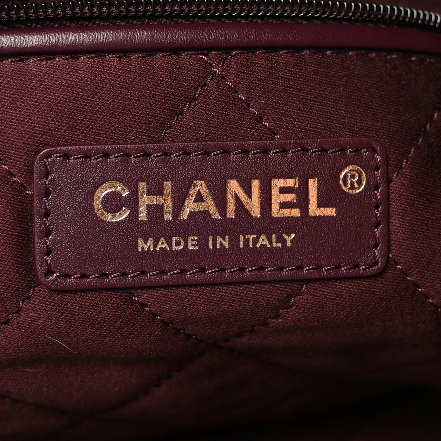 Caviar Quilted Small Chanel 22 Dark Burgundy
