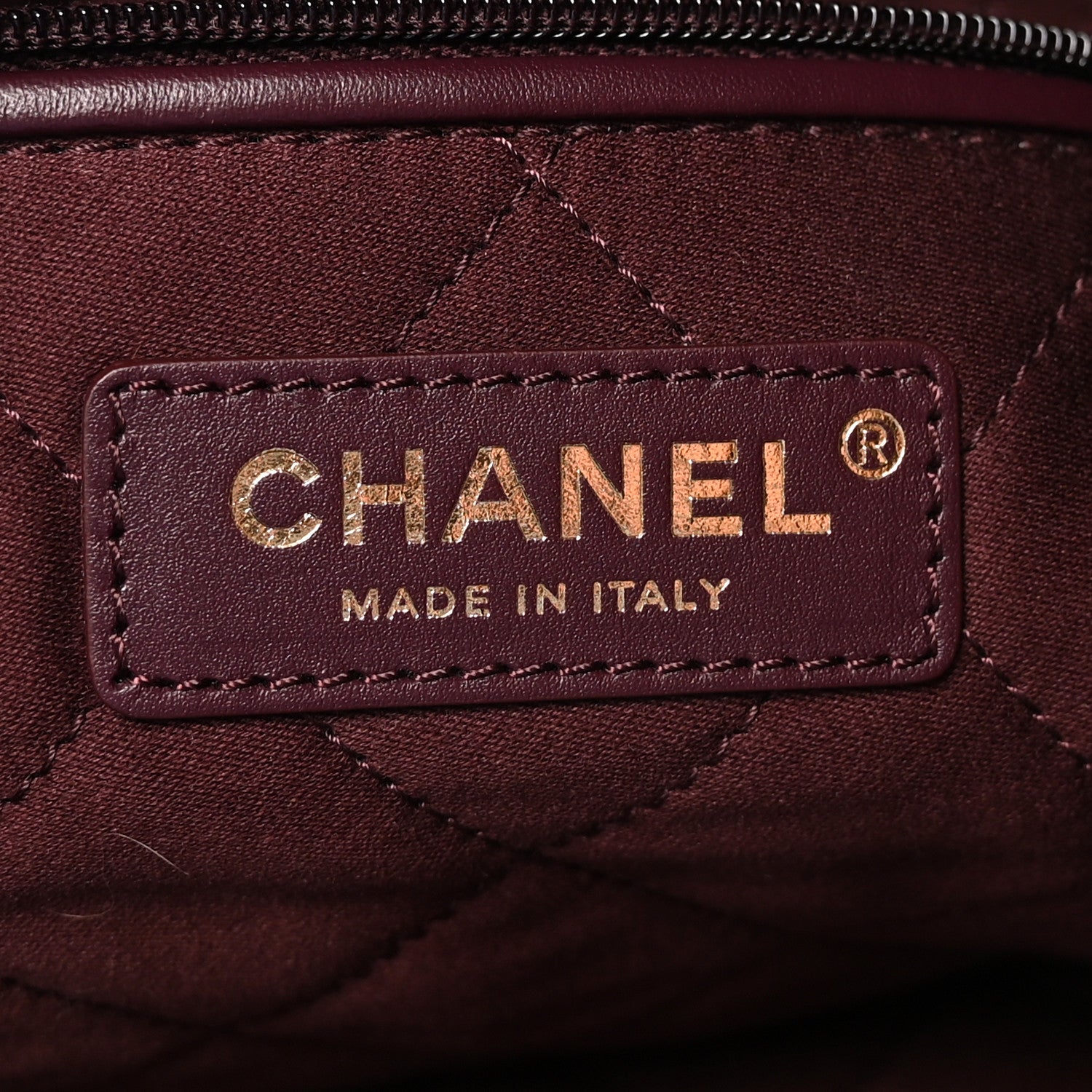 Chanel Caviar Quilted Small Chanel 22 Dark Burgundy 6 of 11