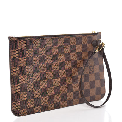 Louis Vuitton Damier Ebene Neverfull MM GM Pochette 3 of 8