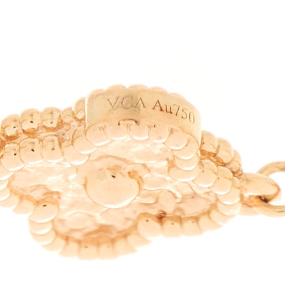 Van Cleef & Arpels 18K Rose Gold 6 Motifs Sweet Alhambra Bracelet 4 of 6